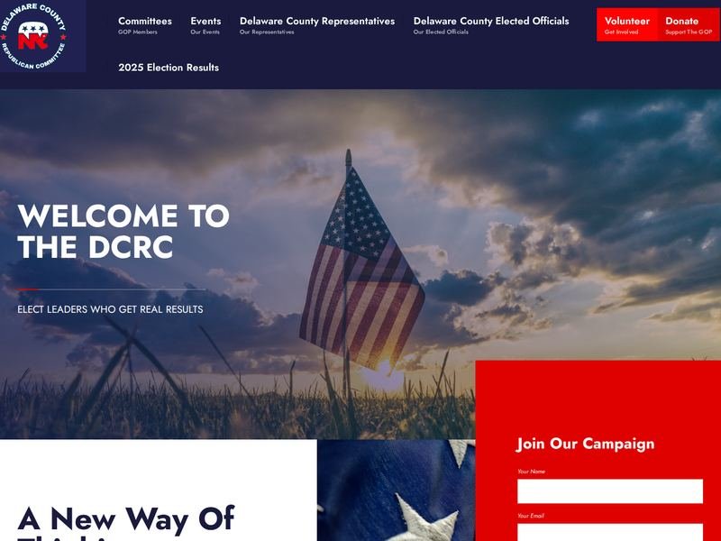 Delaware County Republican Committee website